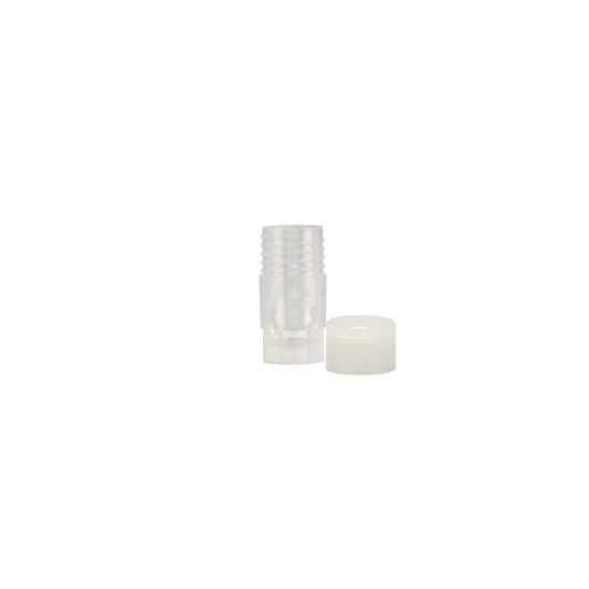 Caplugs® Evergreen CryoSure® 2223926085E1 0.4mL Cryogenic Freestanding Vial Natural Screw Cap PPC Sterile MADE IN USA