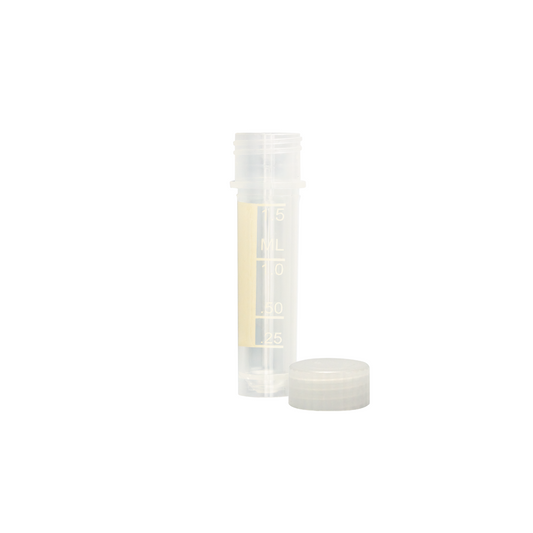 Caplugs® Evergreen MST™ 2223953PRF085E1 2.0mL Cryogenic Freestanding Tube Flat Top Printed Graduations Screw Cap PPC Sterile MADE IN USA