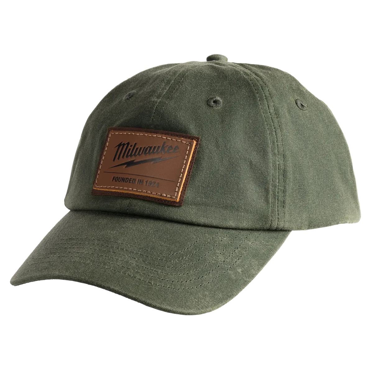 Milwaukee Waxed Canvas Adjustable Hat | Green M772E