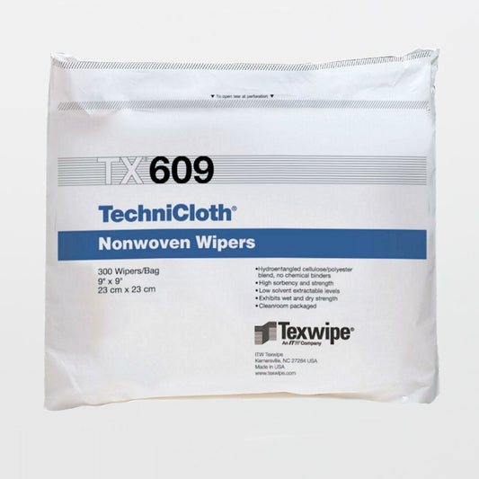 TechniCloth Cleanroom Wipe 300 Count Bag NonSterile Disposable