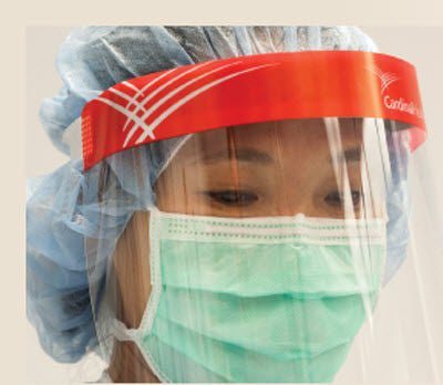 Cardinal Health Face Shield One Size Fits Most Full Length Disposable