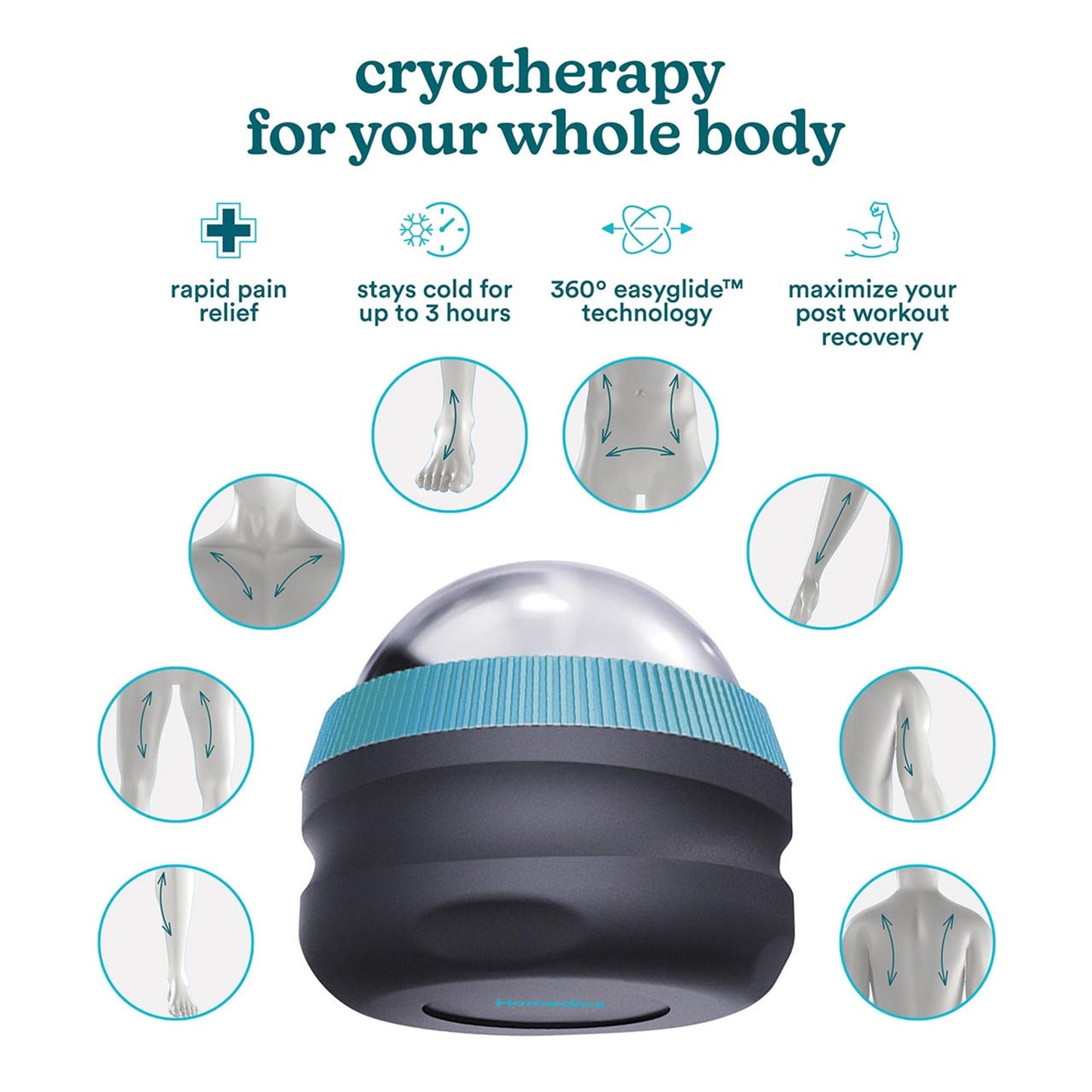 Homedics® IcyGlide™ Massage Roller Ball
