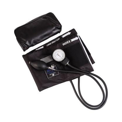Legacy™ Aneroid Sphygmomanometer, Large, Black