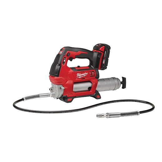 Milwaukee M18 Cordless 2-Speed Grease Gun Kit 2646-21CT | M18 Battery, Polycarbonate