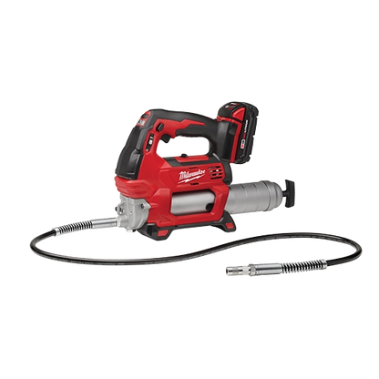 Milwaukee M18 Cordless 2-Speed Grease Gun Kit 2646-21CT | M18 Battery, Polycarbonate