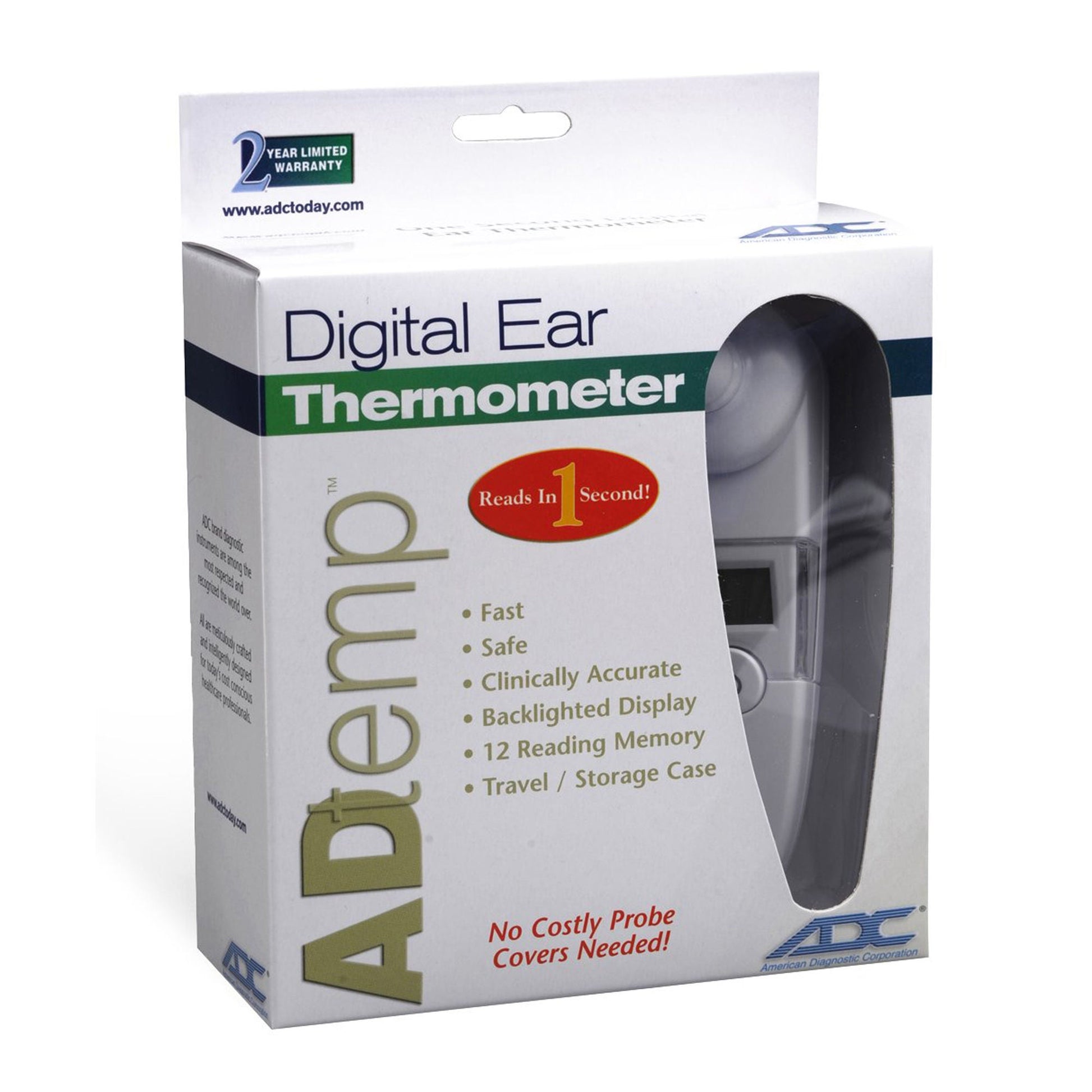 AdTemp™ 421 Tympanic IR Thermometer