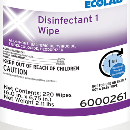 Ecolab Disinfectant 1 Surface Disinfectant Cleaner