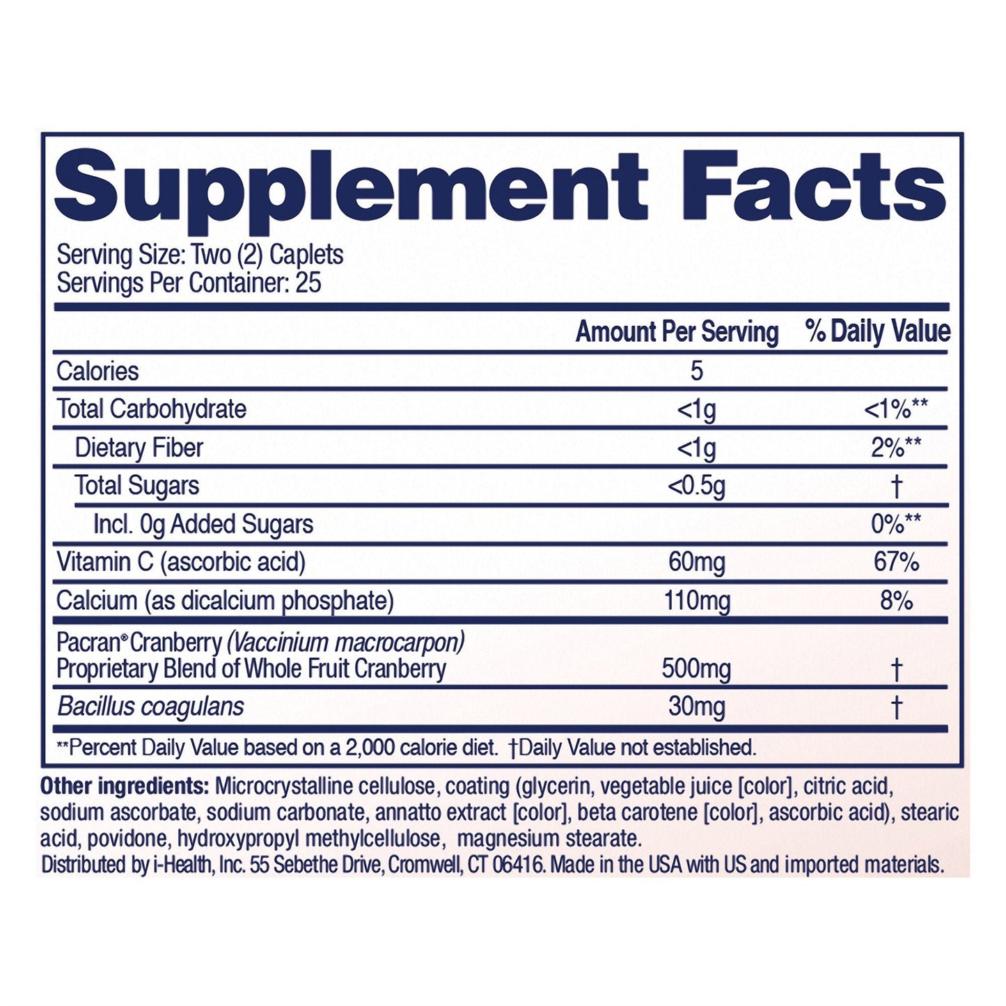 AZO® Cranberry Caplets, Cranberry Powder with a Probiotic + Vitamin C