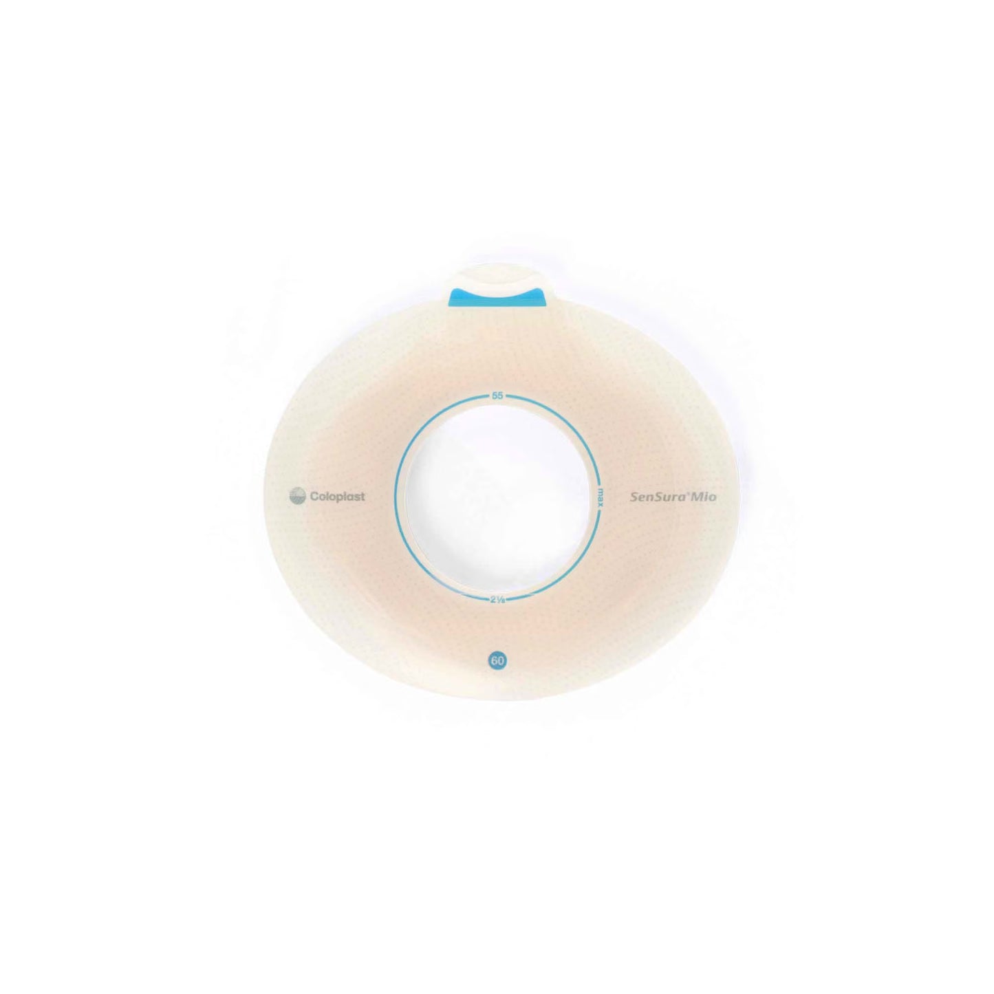 SenSura® Mio Click Barrier, Stoma Opening, Blue Color Match