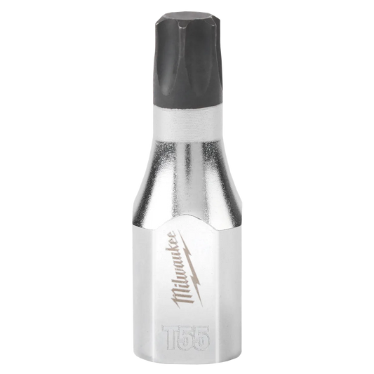 Milwaukee 3/8" Drive T55 TORX Bit Socket 45-34-1018 | 3/8 in Drive