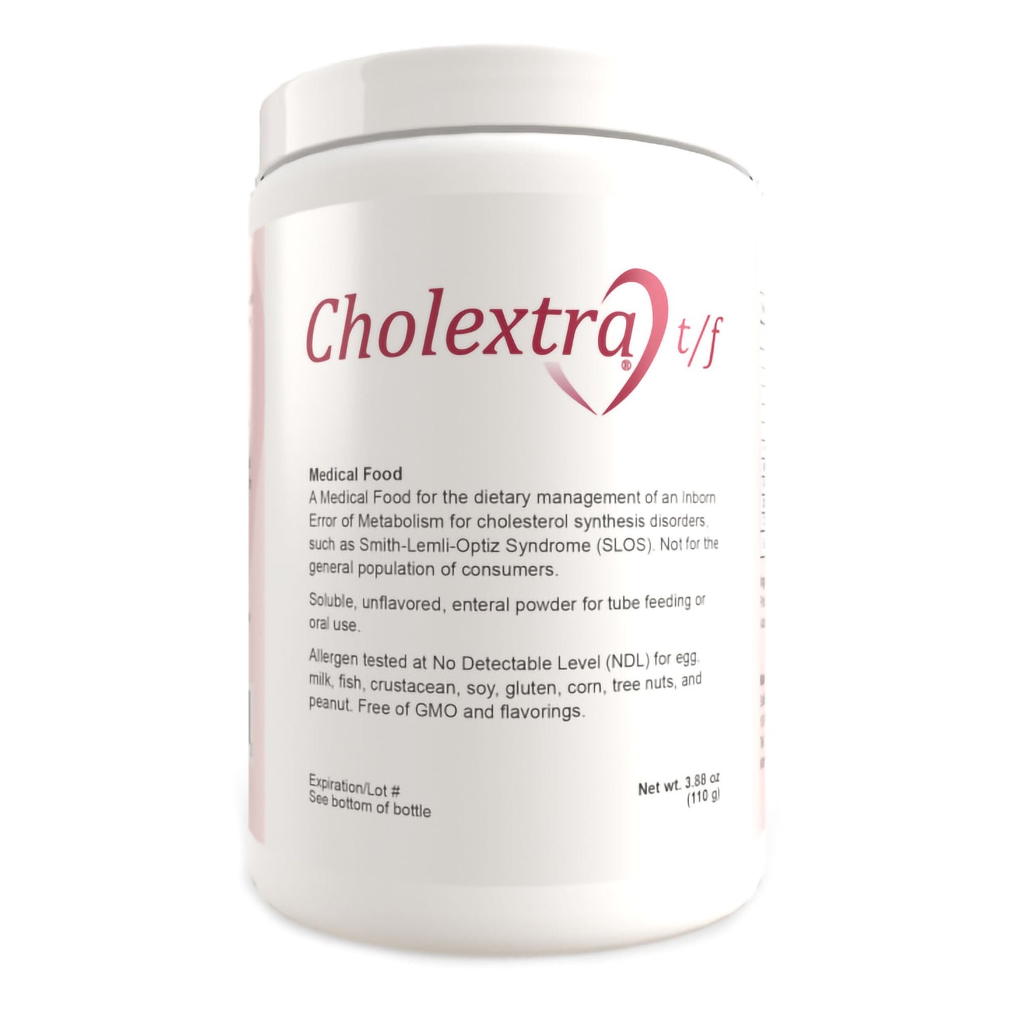 Cholextra t/f Tube Feeding Formula Unflavored Powder 110 Gram Jar