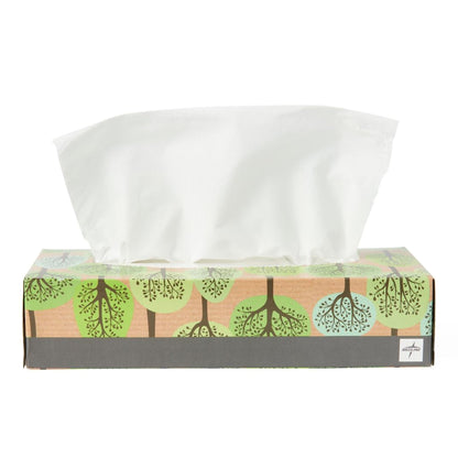 Medline Facial Tissue White 90 Count