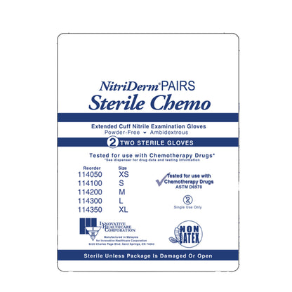 NitriDerm® EC Nitrile Exam Gloves, Blue