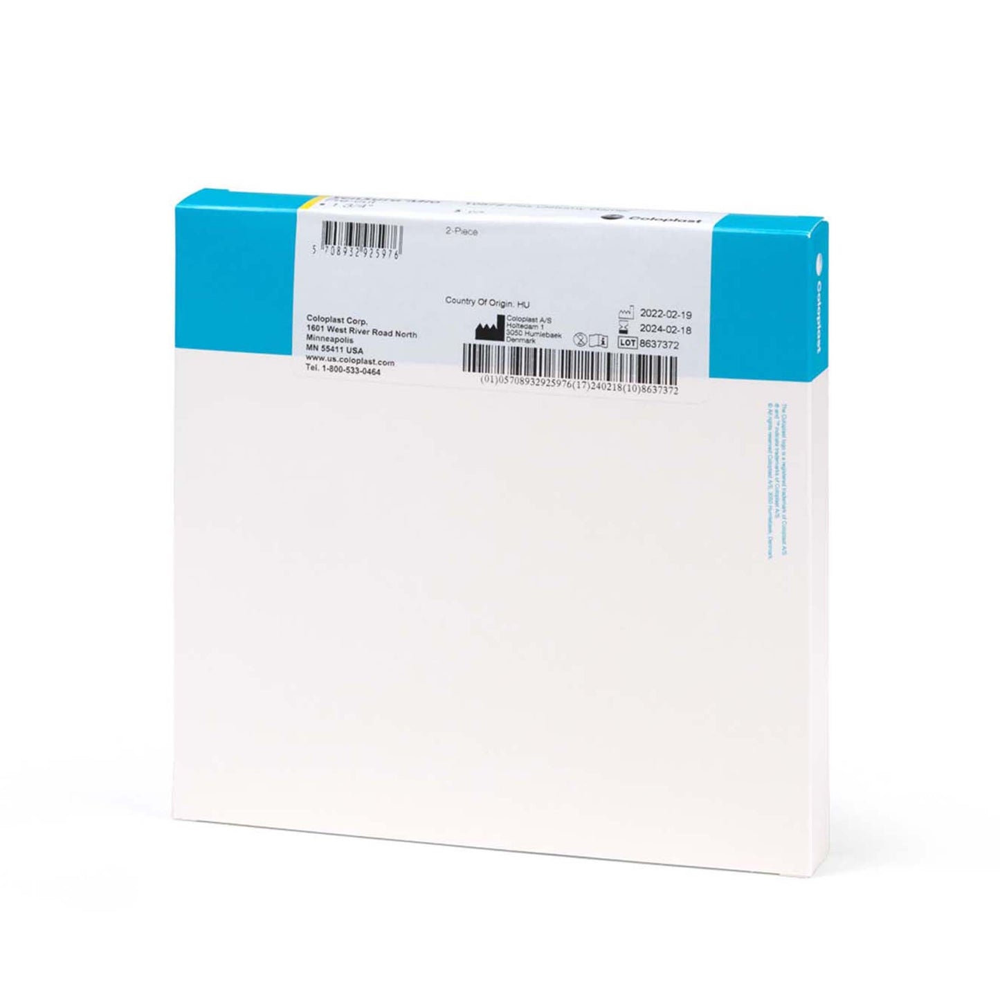 SenSura® Mio Flex Ostomy Barrier, Stoma Opening, Yellow Color Match
