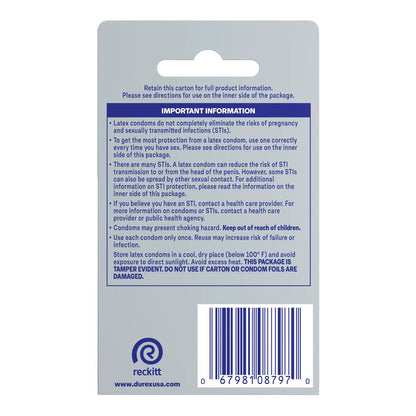 Durex Air Lubricated Latex Condoms