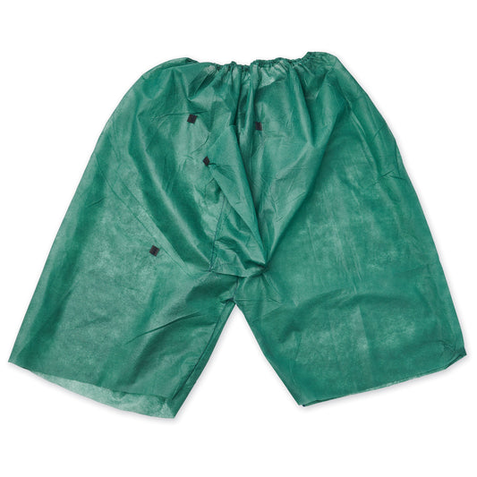 Steris Colonoscopy / Endoscopy Exam Shorts Extra Large Green Nonwoven Adult Disposable