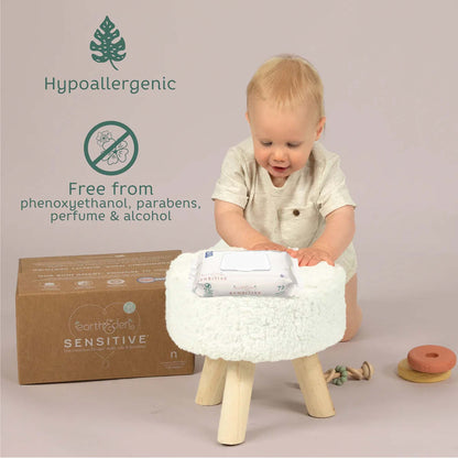 Earth & Eden Sensitive™ Baby Wipes, 72 per Pack