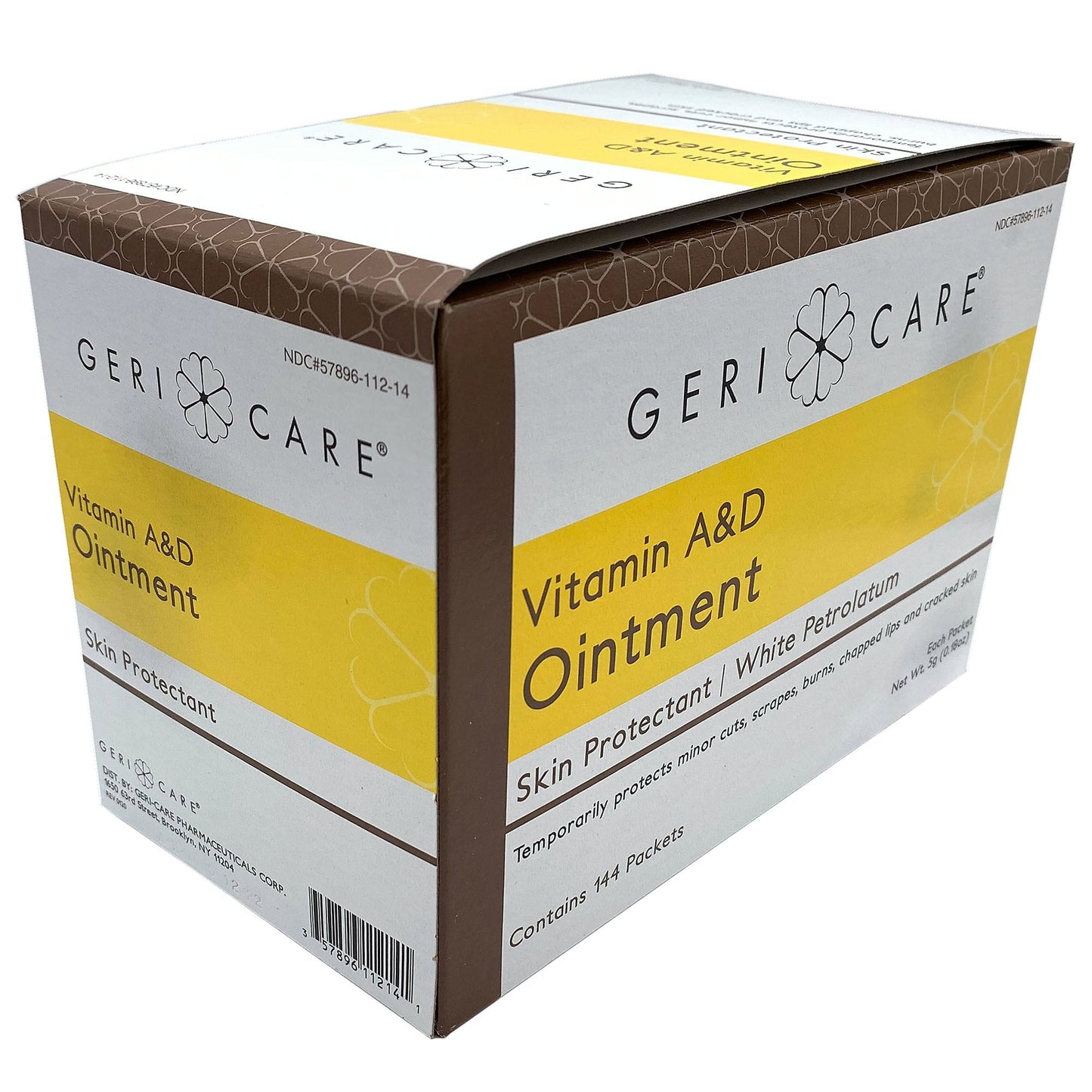 Geri-Care® Vitamin A & D Ointment Skin Protectant with Petrolatum, Packet