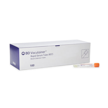 BD Vacutainer Venous Blood Collection Tube Clot Activator Additive BD Hemogard Closure Polyethylene Terephthalate (PET) Tube