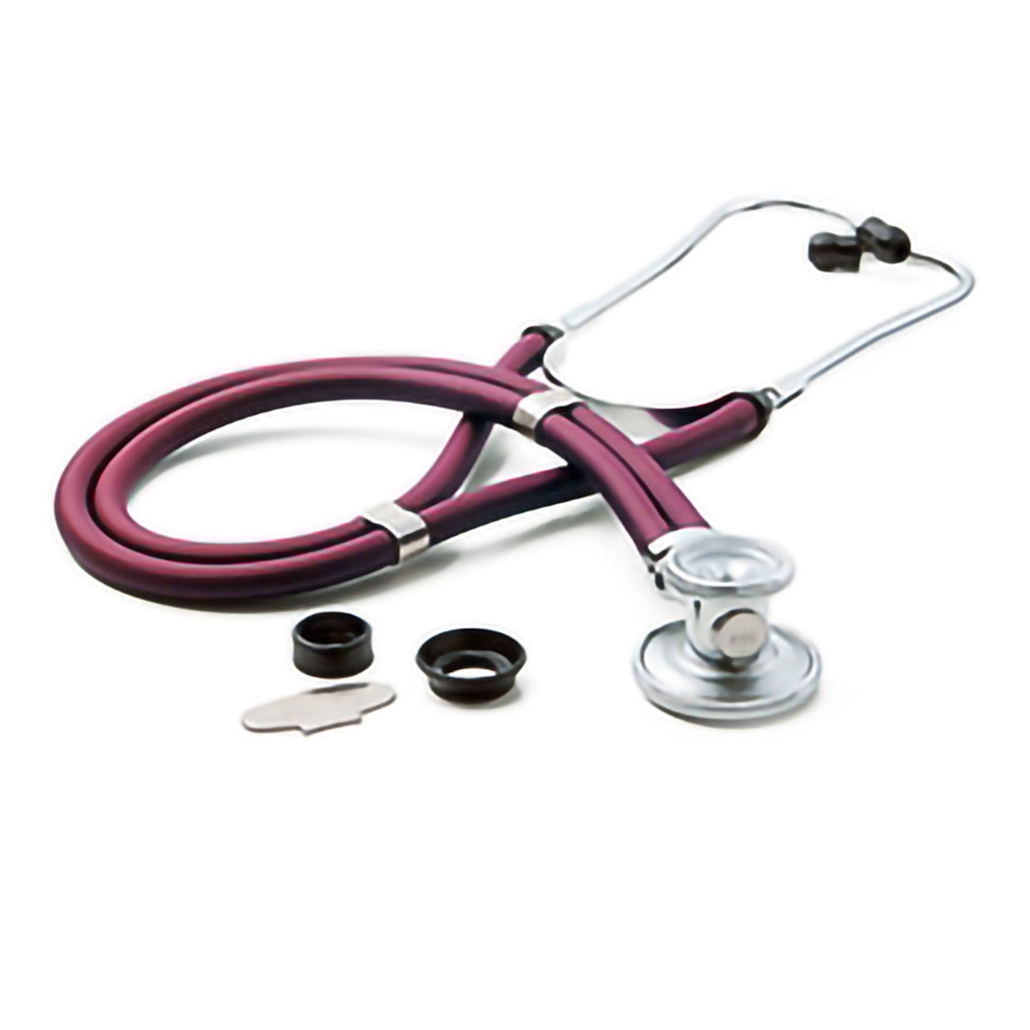 McKesson Sprague Stethoscope Pink 2-Tube 22 Inch Tube Double Sided Chestpiece