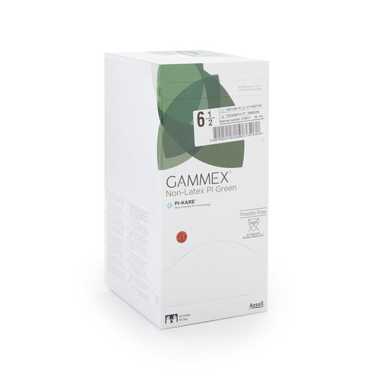 Sterile GAMMEX® Non-Latex PI Green Polyisoprene Surgical Gloves, Green (20685265)