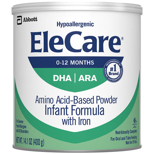 EleCare® with Iron Powder Infant Formula, can
