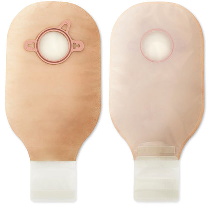 New Image™ Transparent Colostomy Pouch, Pre-cut to Fit Stomas, Red Match