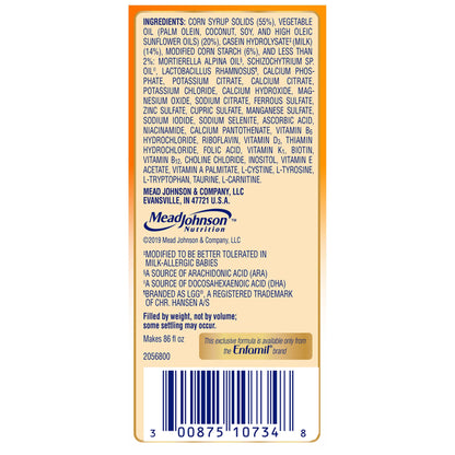 Enfamil® Nutramigen™ with Enflora LGG® Toddler Formula, can