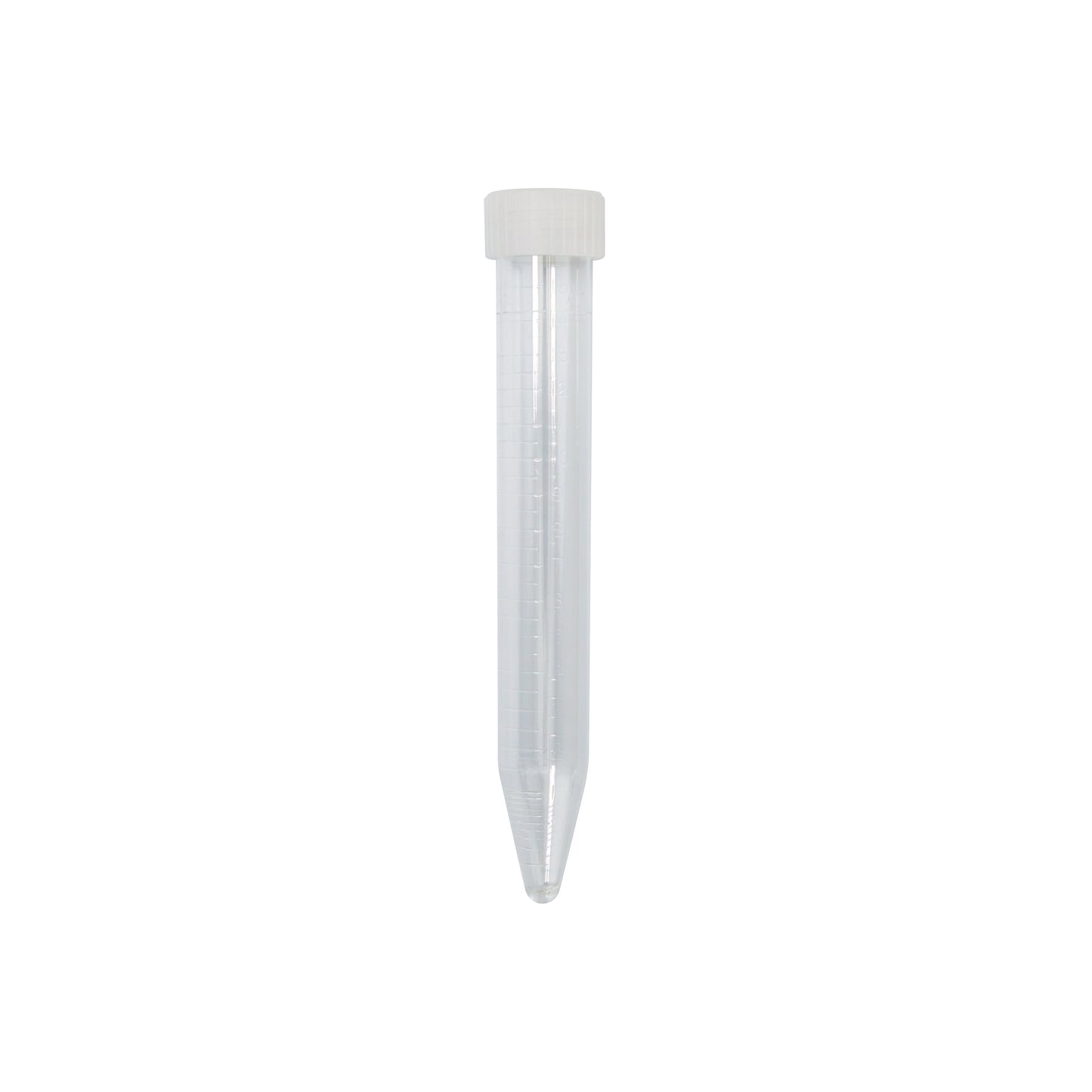 Caplugs® Evergreen 240-2448-050 — 15 mL PS Conical Centrifuge Tubes with Natural Caps