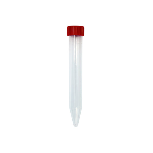 Caplugs® Evergreen 240-2448-R50 — 15 mL PS Conical Centrifuge Tubes with Red Caps