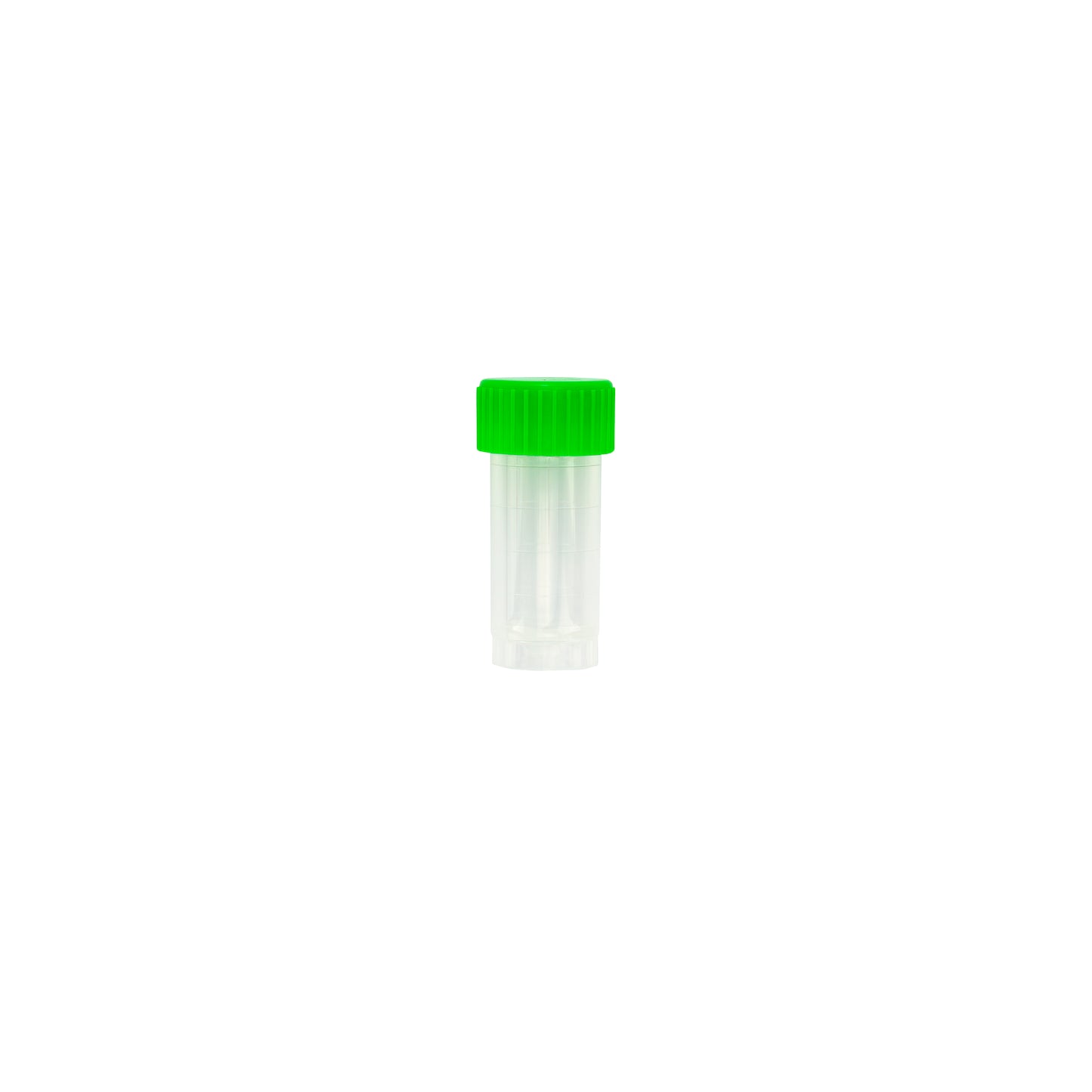 Caplugs® Evergreen 2403005G60E1 Transport Vials 5.0 mL Green Caps PP Non-Sterile Unassembled MADE IN USA
