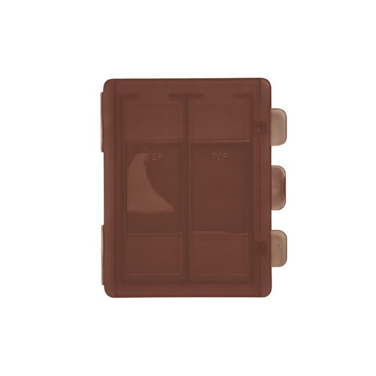 Caplugs® Evergreen 2403072N80E1 Two-Slide Mailers Amber PPC Non-Sterile MADE IN USA