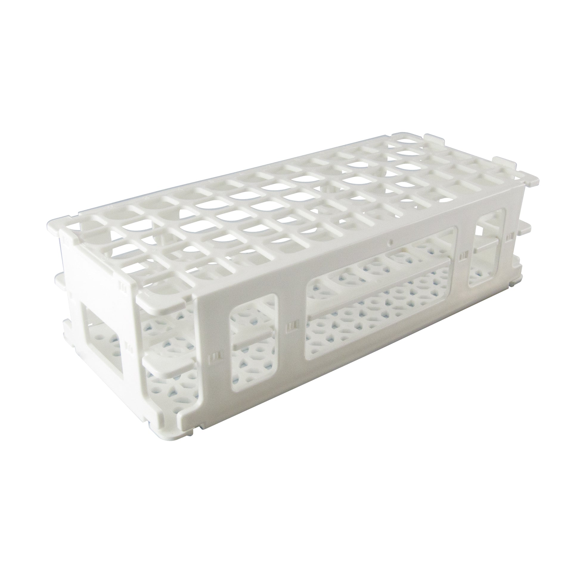 Caplugs® Evergreen 2403201W8SIE1 Test Tube Racks 17mm 60 Pos White MADE IN USA