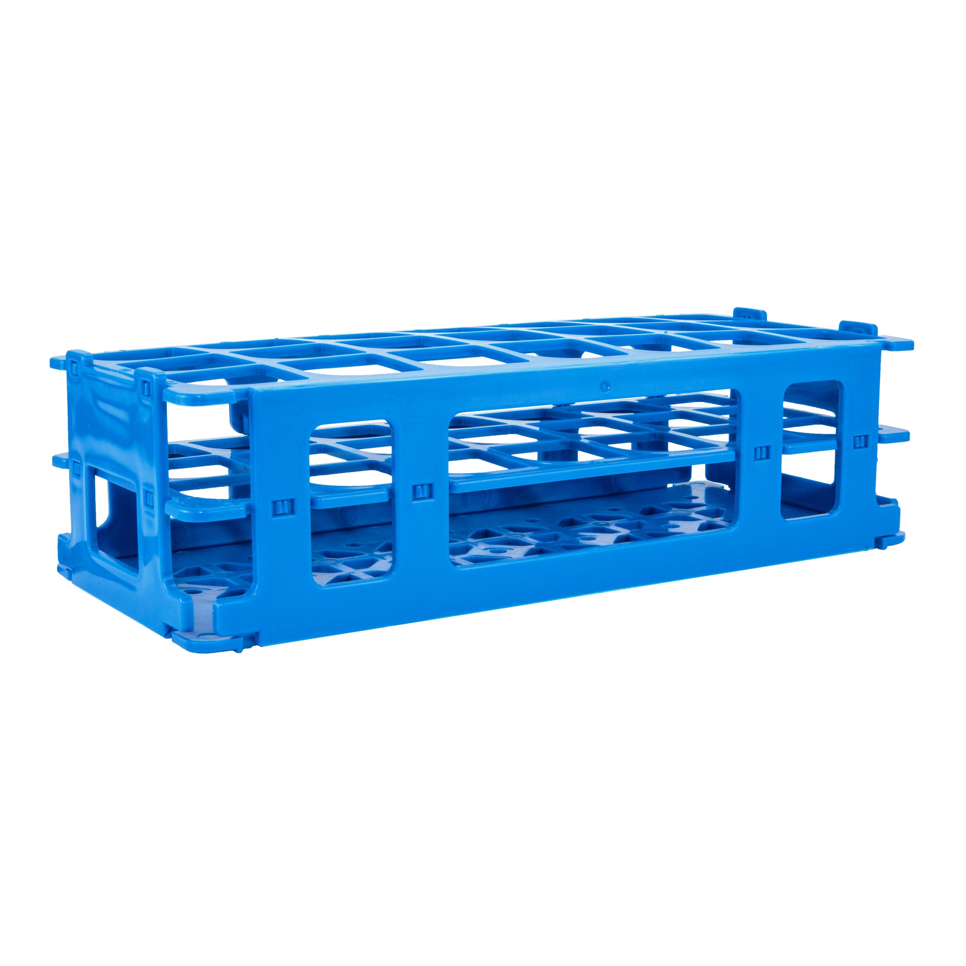 Caplugs® Evergreen 2403204B8SIE1 Test Tube Racks 30mm 21 Pos Blue MADE IN USA