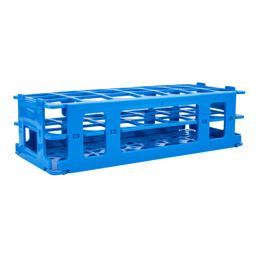 Caplugs® Evergreen 2403204B8SIE1 Test Tube Racks 30mm 21 Pos Blue MADE IN USA