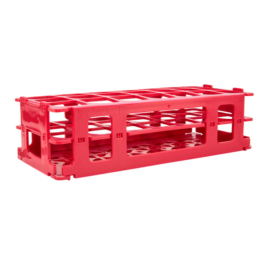Caplugs® Evergreen 2403204R8SIE1 Test Tube Racks 30mm 21 Pos Red MADE IN USA