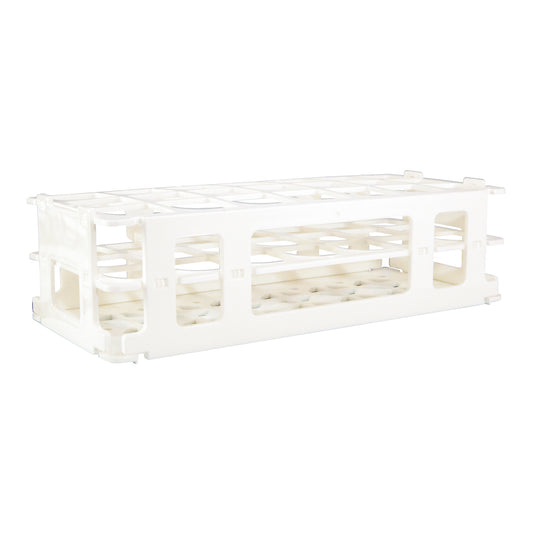Caplugs® Evergreen 2403204W8SIE1 Test Tube Racks 30mm 21 Pos White MADE IN USA