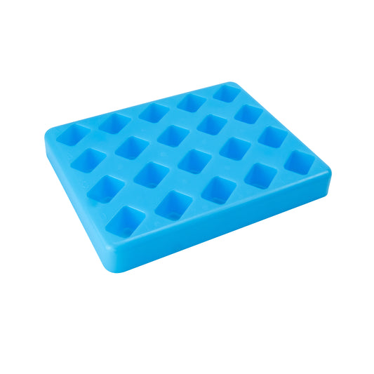 Caplugs® Evergreen 2403516B10E1 Slide-Fix™ PAP Jars & Five-Slide Mailers Racks 20 Pos Blue MADE IN USA