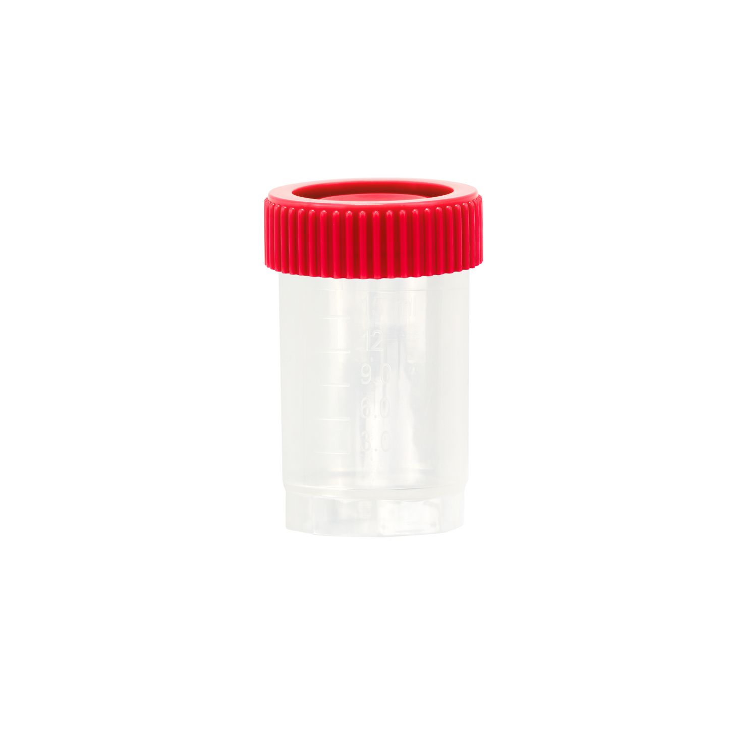 Caplugs® Evergreen 2403519R80E1 20mL Freestanding Vials Red Caps PPC MADE IN USA