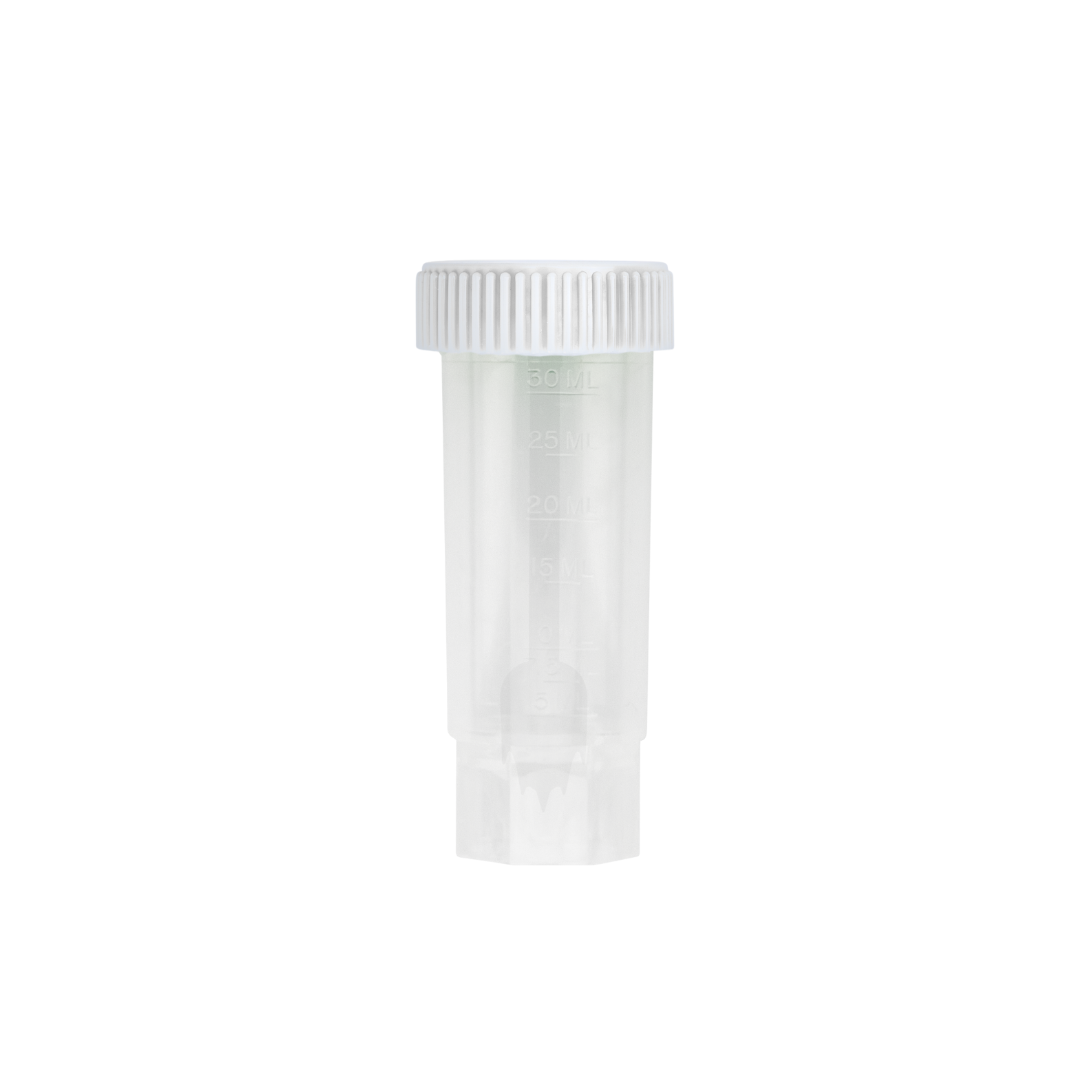 Caplugs® Evergreen 2403534W30E1 30mL Freestanding Centrifuge Tubes White Caps PP MADE IN USA