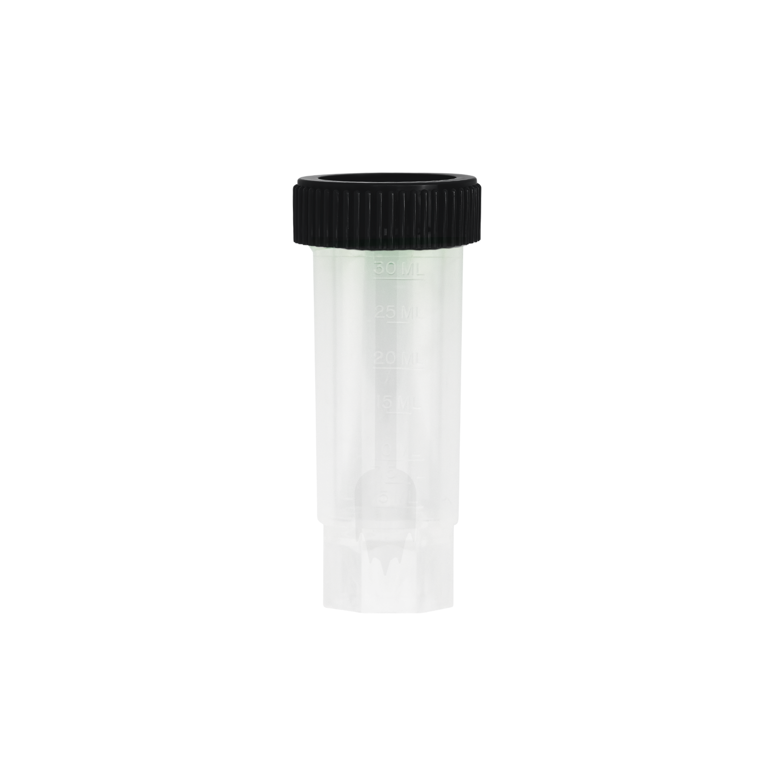 Caplugs® Evergreen 2403534Z30E1 30mL Freestanding Centrifuge Tubes Black Caps PP MADE IN USA