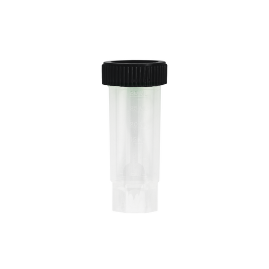 Caplugs® Evergreen 2403534Z30E1 30mL Freestanding Centrifuge Tubes Black Caps PP MADE IN USA