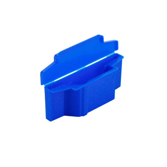 Caplugs® Evergreen 2403800B30E1 Slide-Sette Saver™ Microscope Slide Paraffin Block Containers Blue PP MADE IN USA