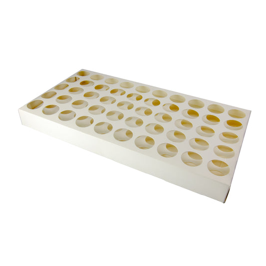 Caplugs® Evergreen 2405266SBSE1 Dilution Vial Trays 50 Positions Chipboard MADE IN USA