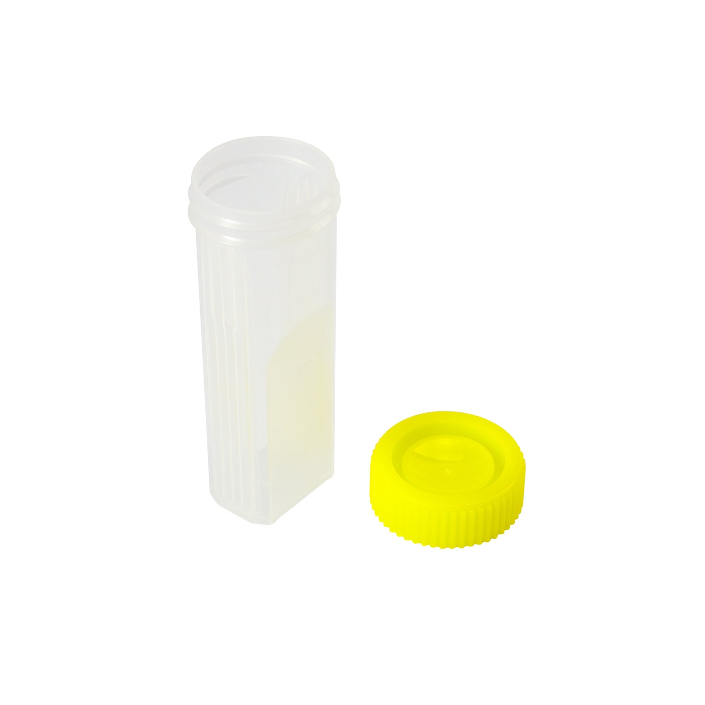 Caplugs Evergreen 222-5450-Y8S Slide-Fix PAP Jar Yellow Cap Sterile PPC 10/Bag MADE IN USA