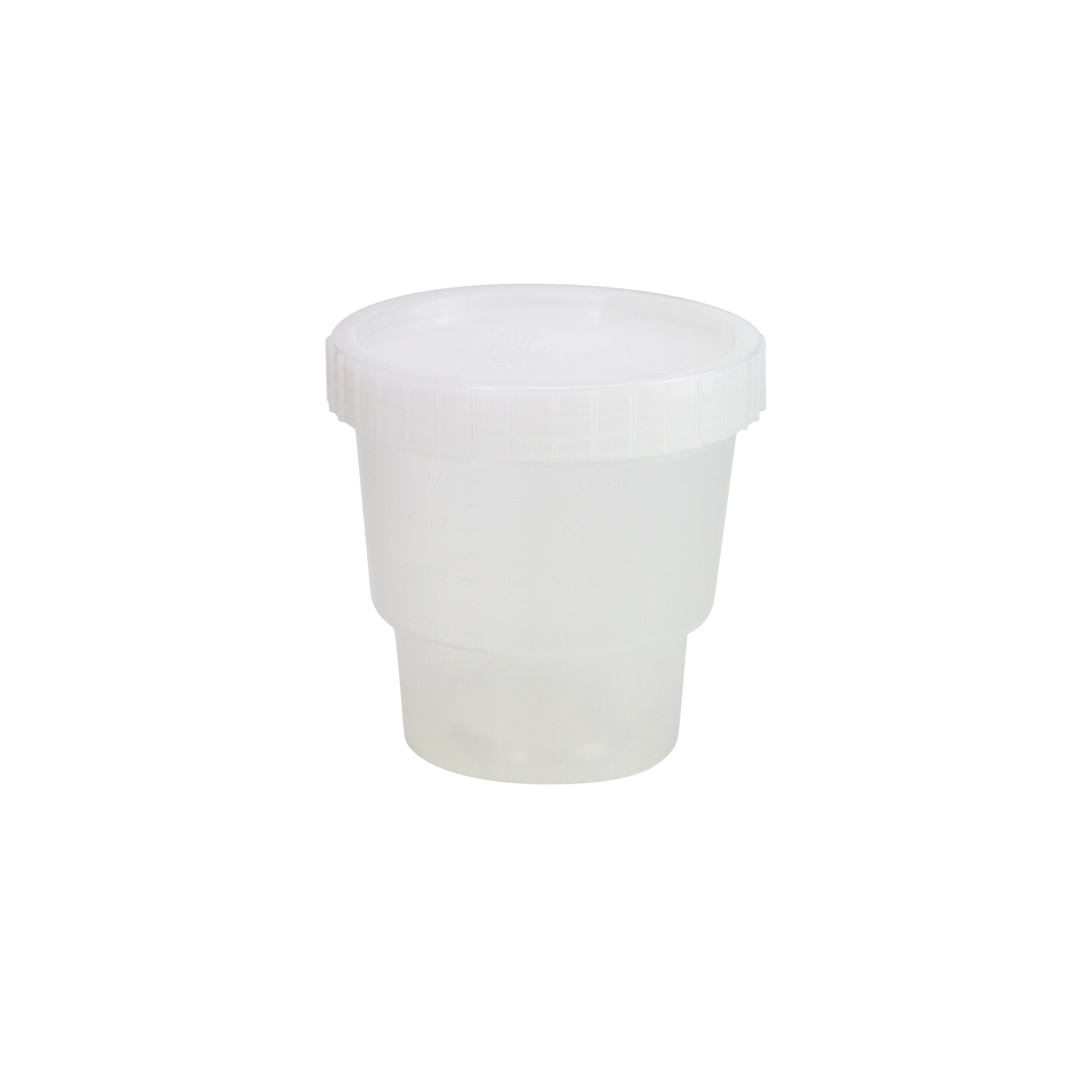 Caplugs Evergreen 222-5625-06I 150 mL Specimen Container Natural Cap Sterile PP Individually Packed MADE IN USA