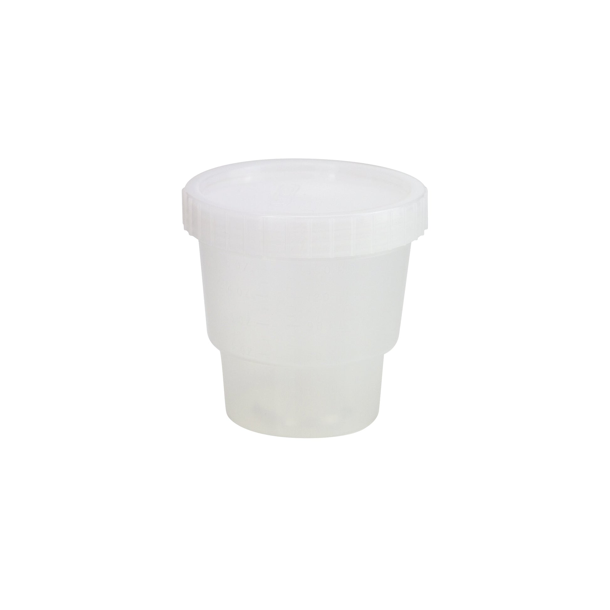Caplugs® Evergreen 240-5625-030 — 150 mL Specimen Containers with Natural Screw Cap, Non-Sterile, PP, Natural, 20/