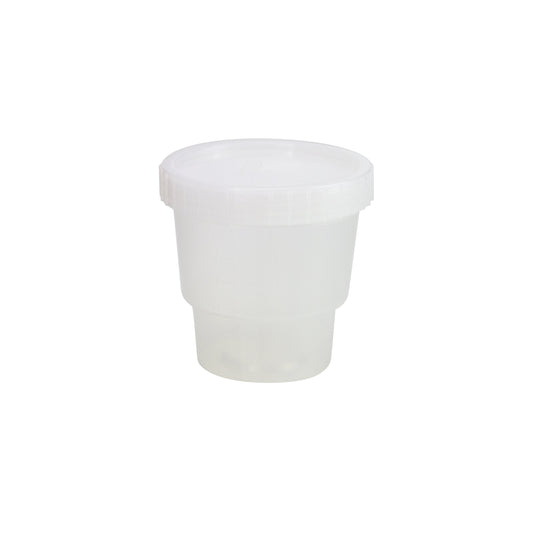 Caplugs® Evergreen 240-5625-030 — 150 mL Specimen Containers with Natural Screw Cap, Non-Sterile, PP, Natural, 20/