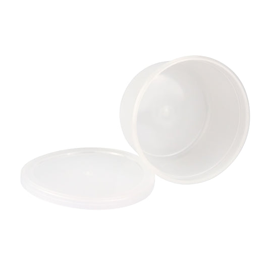 Caplugs® Evergreen 240-5701-06N — 8.0 oz Specimen Containers with Press-Close Lids, Non-Sterile, HDPE, Natural, 12