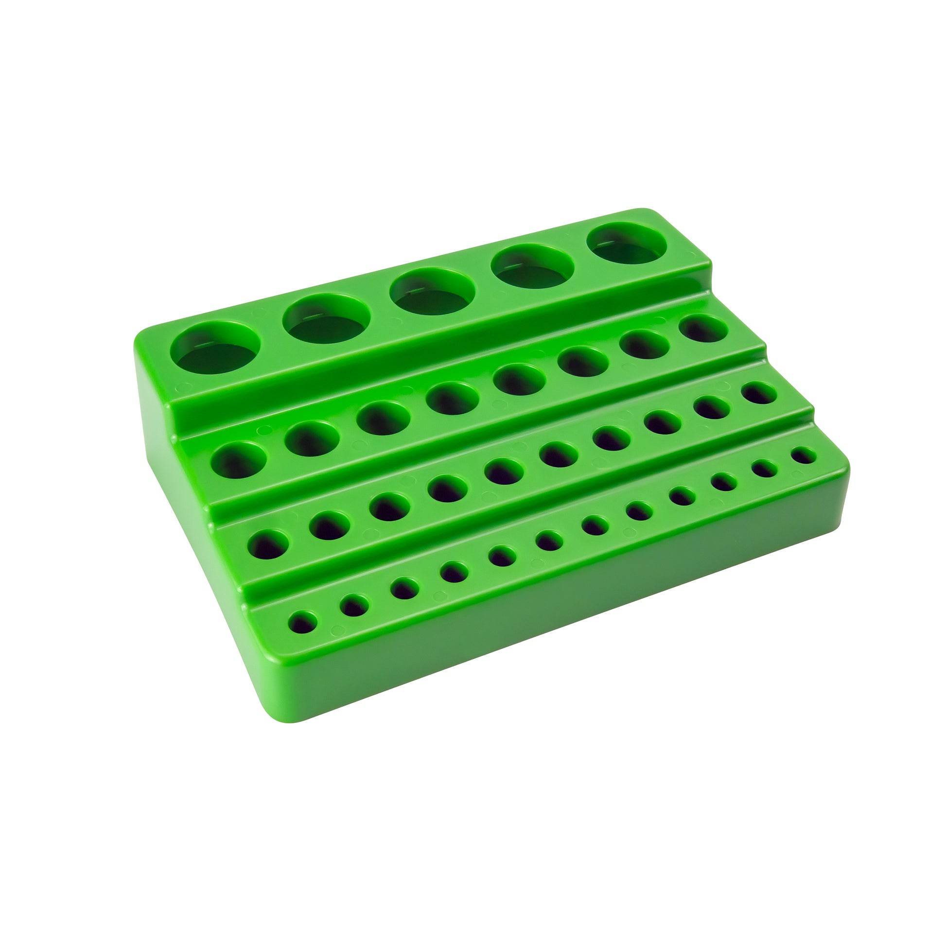 Caplugs® Evergreen 240-6400-G10 — Multi-Tier Universal Racks, Non-Sterile, PS, Green, 4/Bag